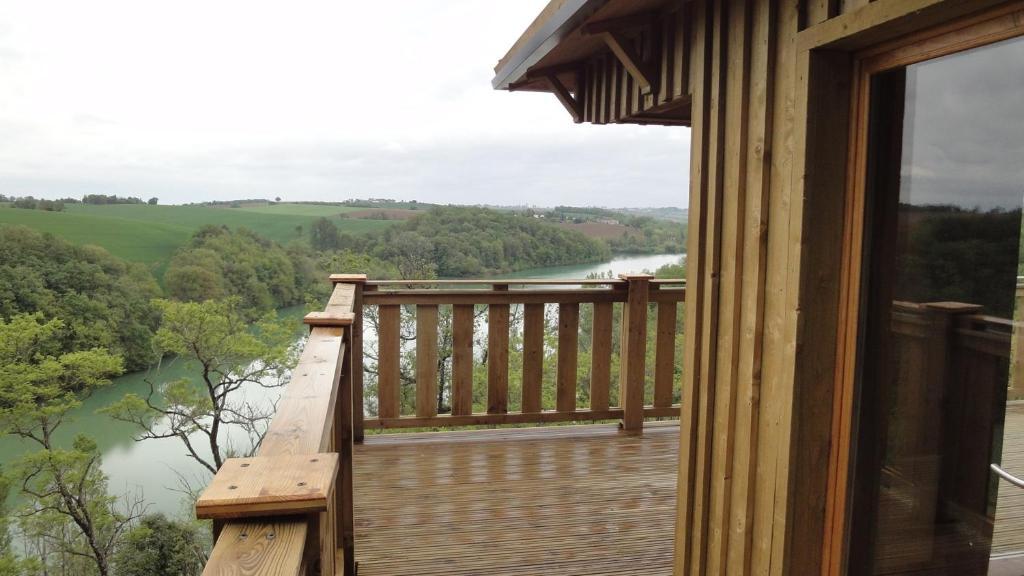 Chalet Domaine De Combe Ramond Hotell Veilhes Rum bild